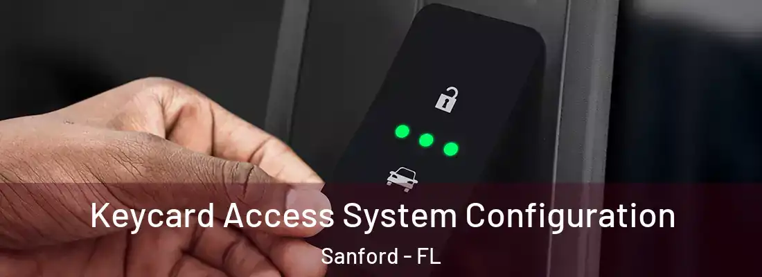  Keycard Access System Configuration Sanford - FL